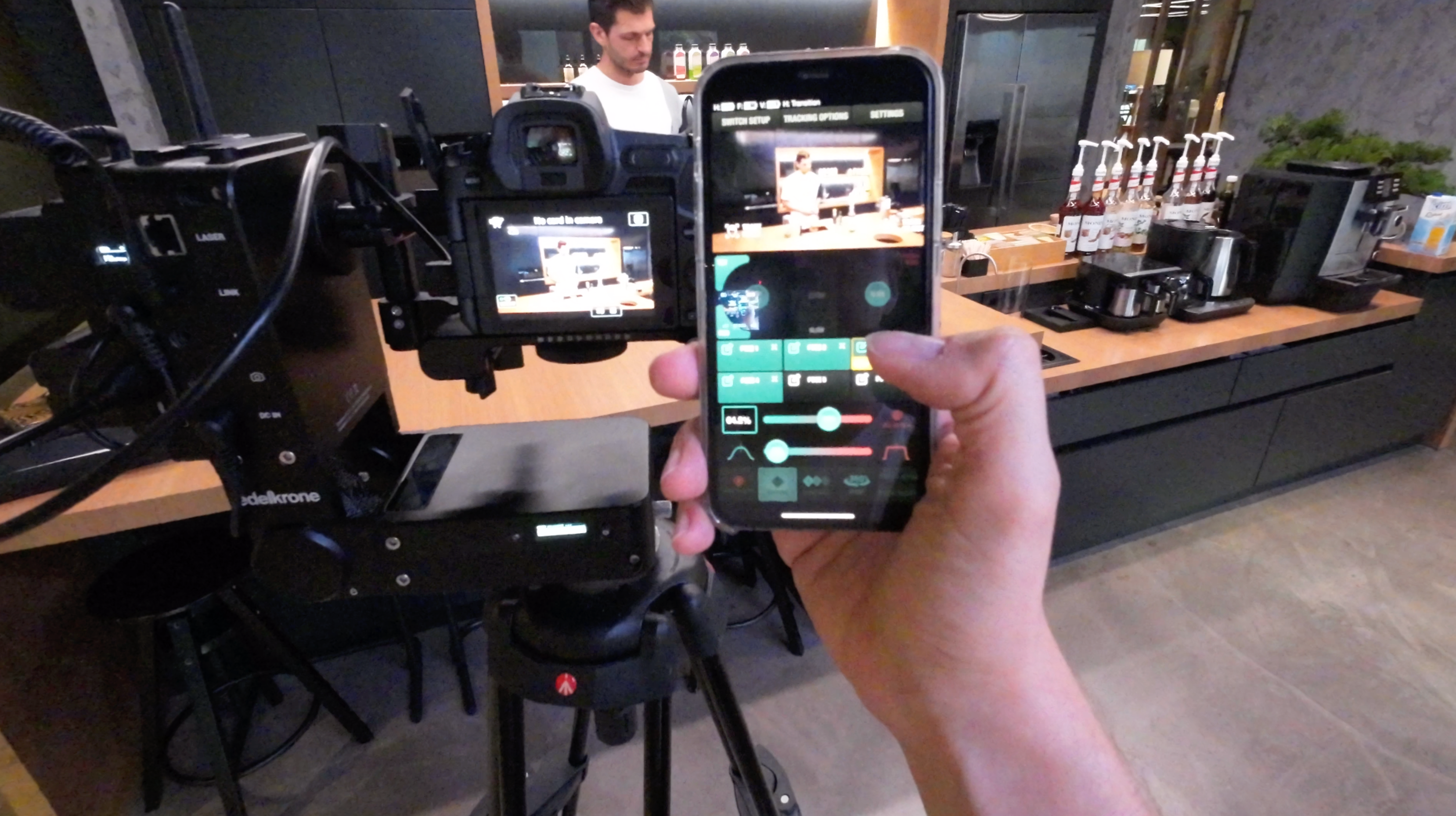 Improved Keypose Mode edelkrone App v3.3